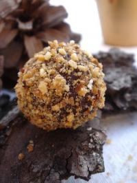 Truffes Chocolat Noir/Pte de Spculoos Enrobage Pralin