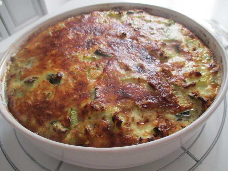 Scarpaccia de courgettes (Franoise; La Guillaumette)