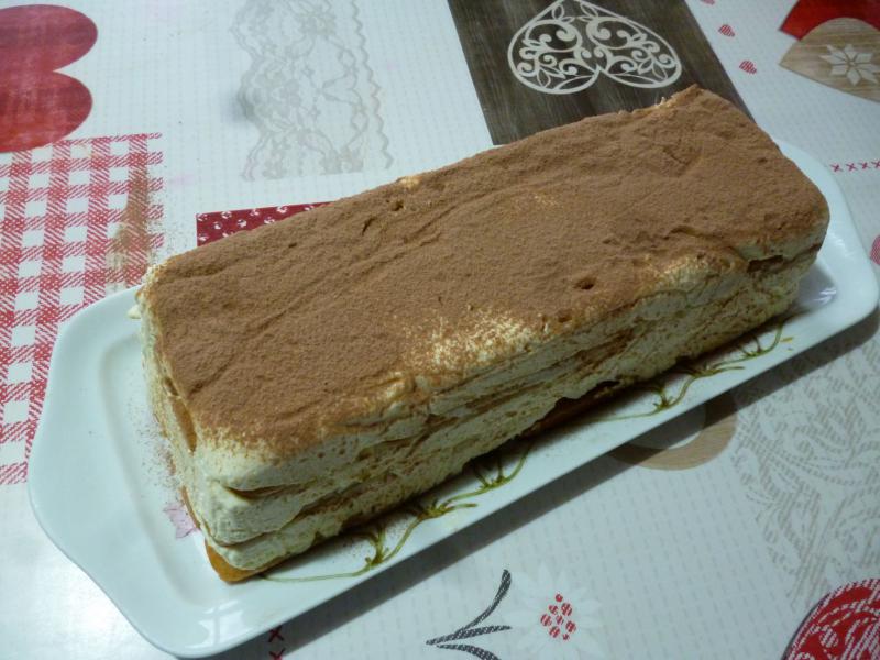 BCHE DE NOL faon tiramisu