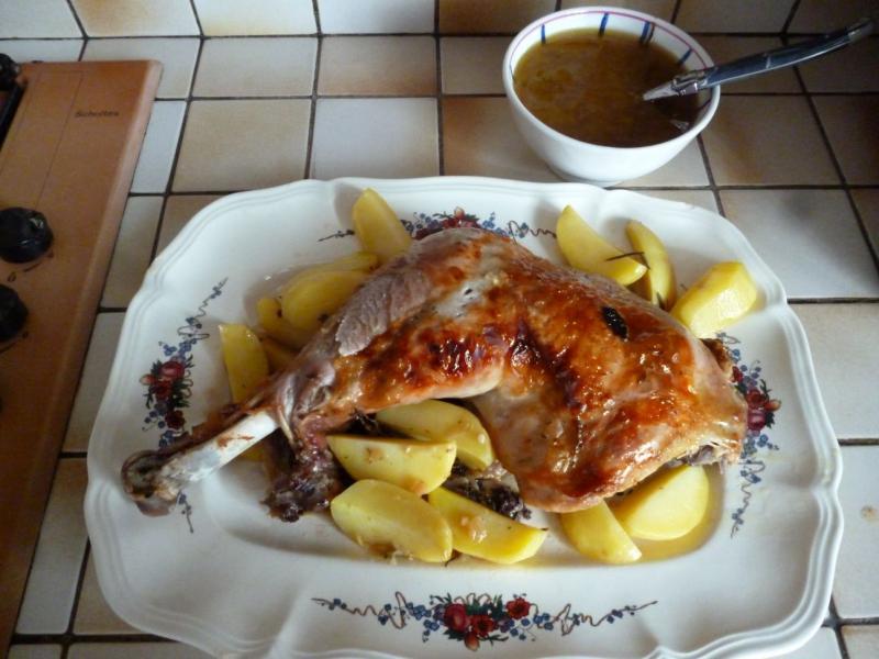 CUISSE DE DINDE AUX PICES ET HERBES DE PROVENCE