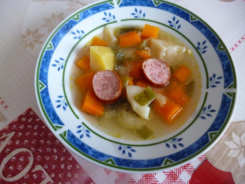 POTAGE DE LGUMES  la ClipsoMinute