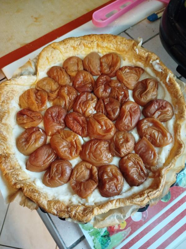 TARTE AUX ABRICOTS MERINGUEE