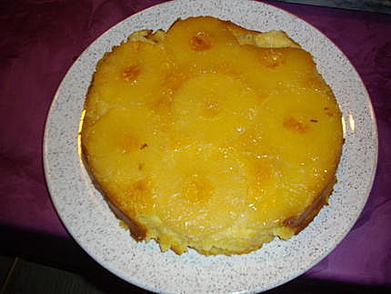 Gteau Ananas, Coco et Fromage Blanc