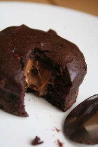 Moelleux Chocolat Noir au Coeur Fondant de Pralin