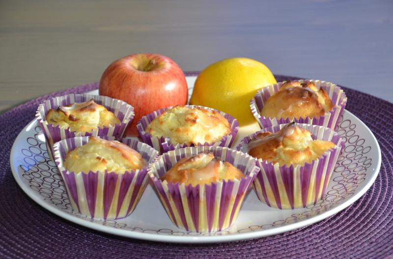 Muffins Pomme-Citron