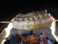Rti de Porc Saumur au Barbecue
