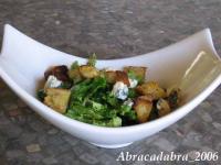 Salade au Roquefort aux Crotons Aills