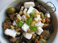Salade de Lgumes de Printemps Cuits  la Feta et aux Olives Vertes 